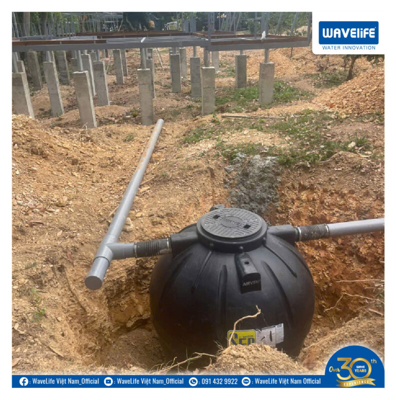 Hình Ảnh Công Trình Bồn Tự Hoại SEP