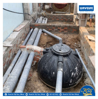 Hình Ảnh Công Trình Bồn Tự Hoại SEP