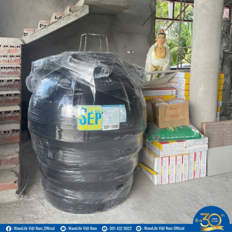 Hình Ảnh Công Trình Bồn Tự Hoại SEP