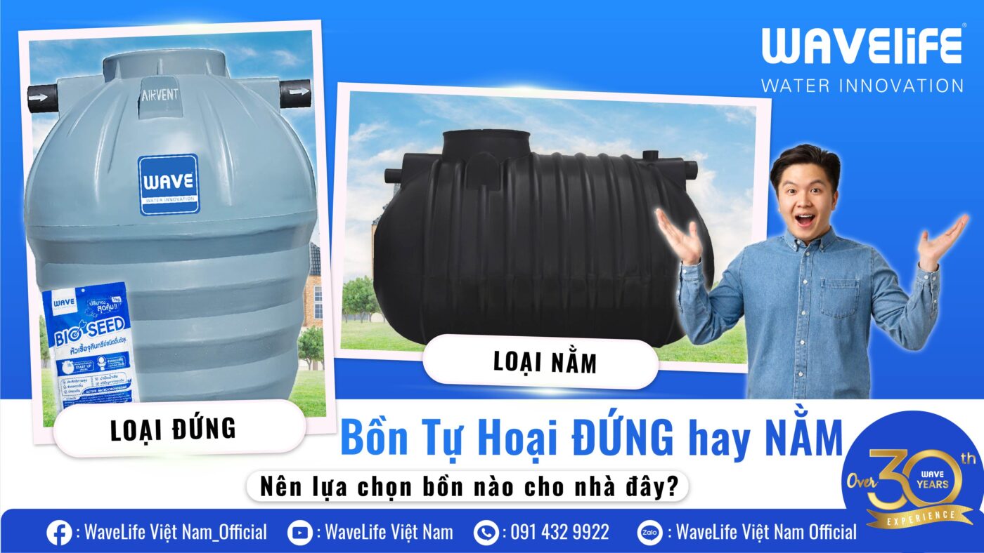 BỒN TỰ HOẠI ĐỨNG HAY NẰM? 2026 NÊN CHỌN LOẠI NÀO CHO NHÀ